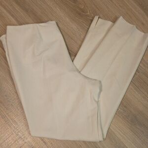 Peace of Cloth Cream Chinos - Straight Leg